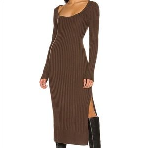 Paige / Benita Rib Knit Sweater Dress / XXS